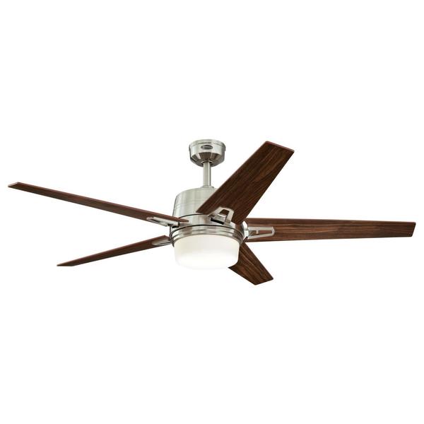 Westinghouse Zephyr 56-Inch Indoor Ceiling Fan w/Dimmable LED Light Kit 7204600